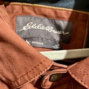 Eddie Bauer men's canvas winter coat